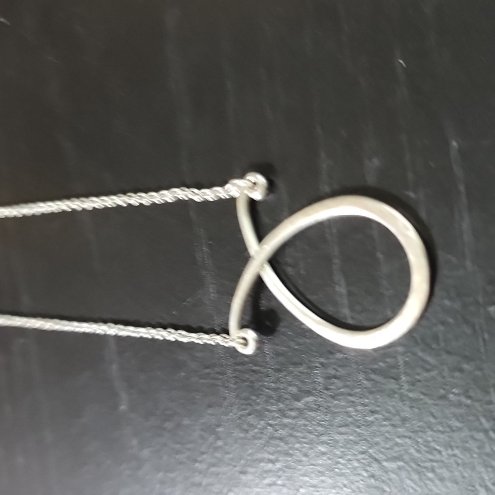 James Avery Changeable Loop Charm Holder Necklace